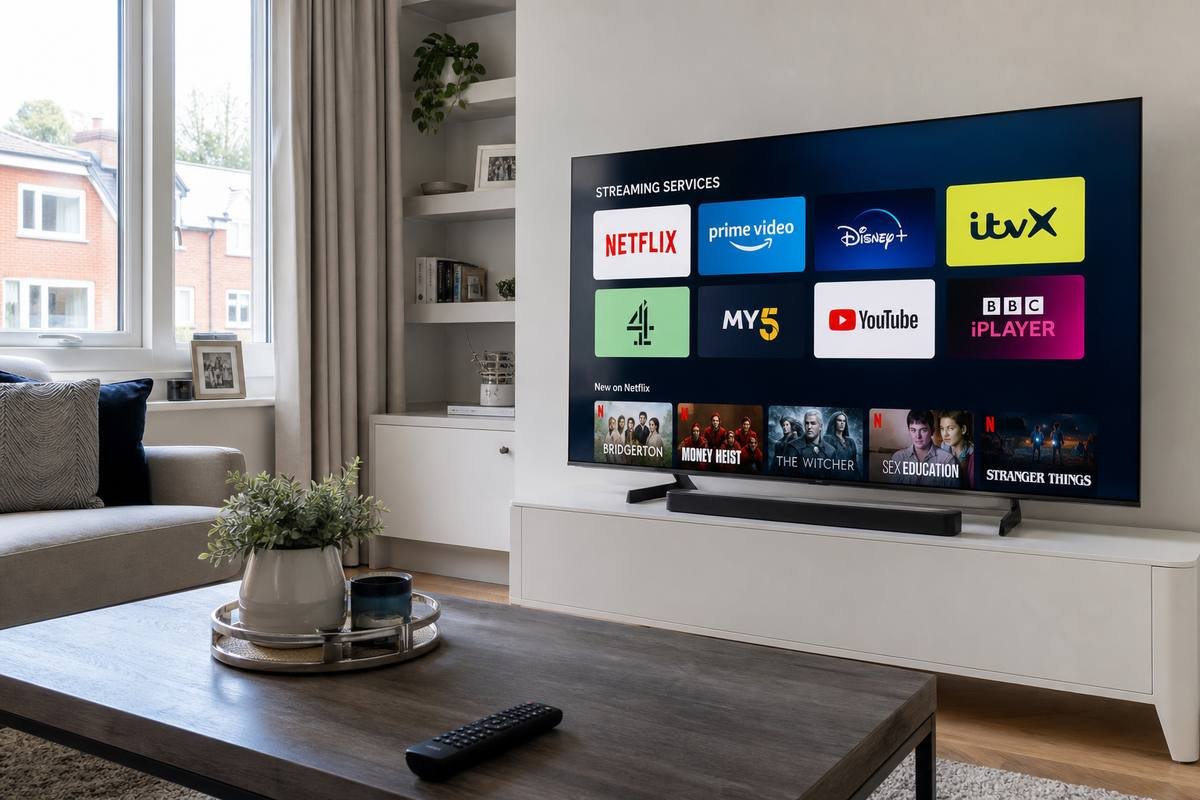 UK streaming services compared on screen